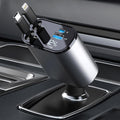 Super Fast 4 in 1 Car Charger 120W Fast Charging