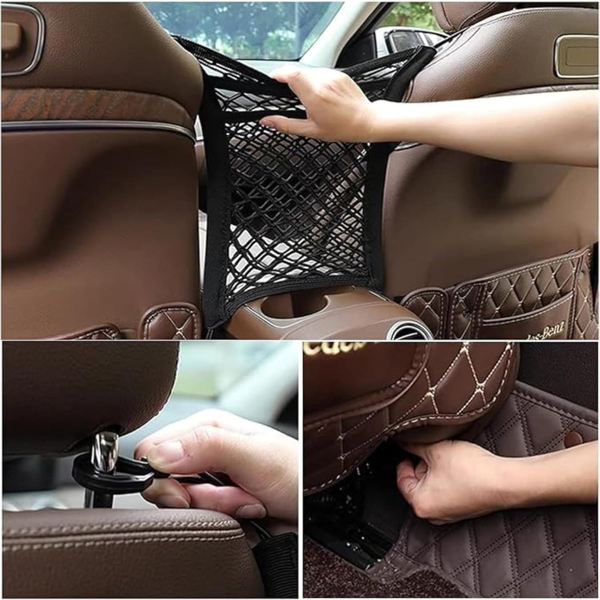 3-Layer Car Mesh Organizer (Pack of 1)