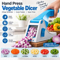 Heavy duty vegetable chopper and cutter for kitchen (random colour)