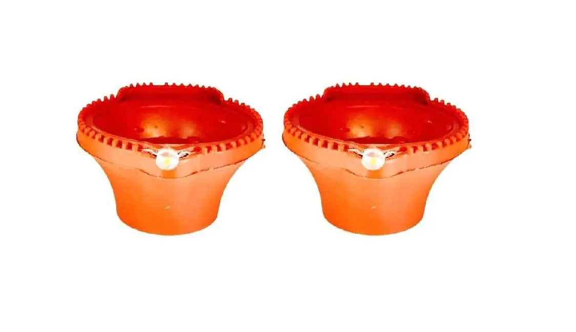 LED Light Water Sensor Diyas Plastic with, Ambient Lights(6 PCS)